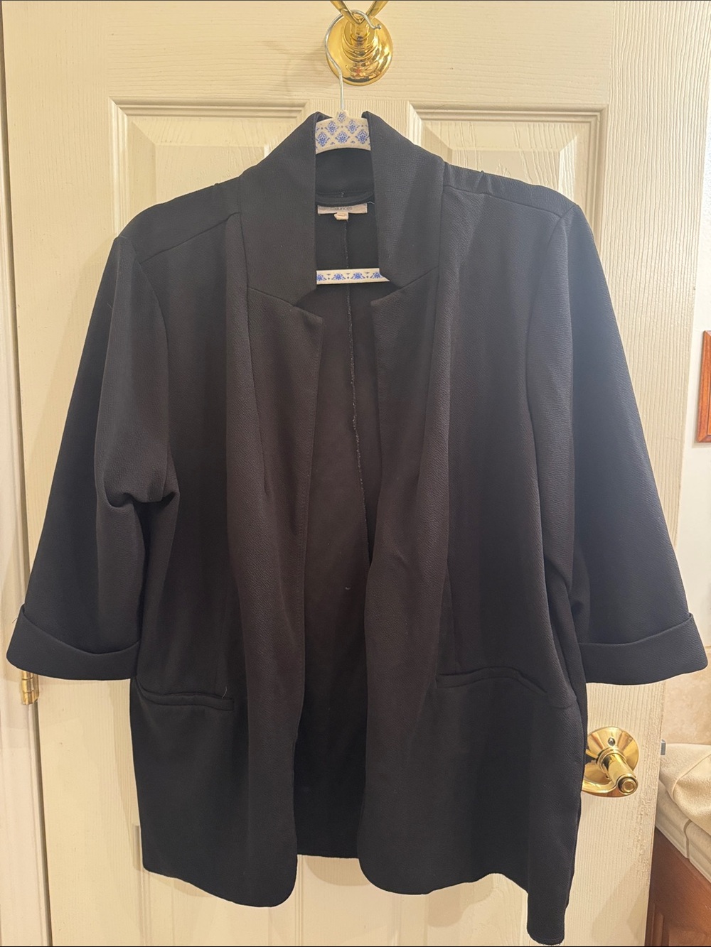 Maurices Black Open-Front Women's Blazer Jacket
